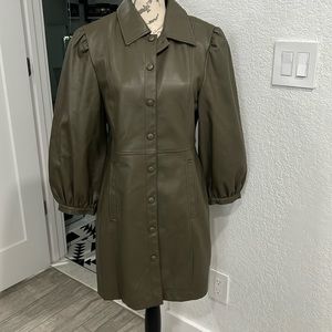 Topshop Leather Dress for Sale up to 90% Off: Poshmark